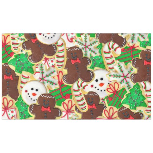 Christmas Sugar Cookie Collection Tablecloth