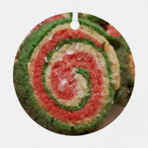 Christmas Sugar Cookie Pun   Metal Ornament