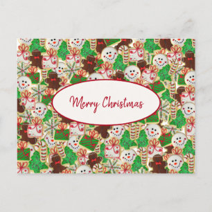 Christmas Sugar Cookies Business Postcard
