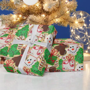 Christmas Sugar Cookies Wrapping Paper