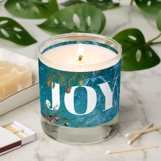 Christmas Summer Ocean Beach Joy  Scented Candle (Lit)