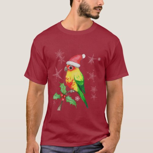 Christmas sun conure T_Shirt