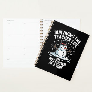Christmas Surviving Teacher Life Meltdown Xmas Planner