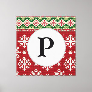 Christmas Sweater  Canvas Print
