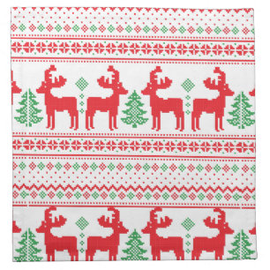 Christmas Sweater Cloth Napkin