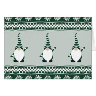 Christmas Sweater Gnomes Cards