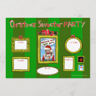 Christmas Sweater Party Invitation_template1 Invitation