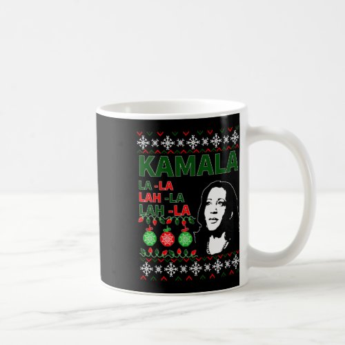 Christmas Sweater Vp Kamala Harris Biden  Coffee Mug