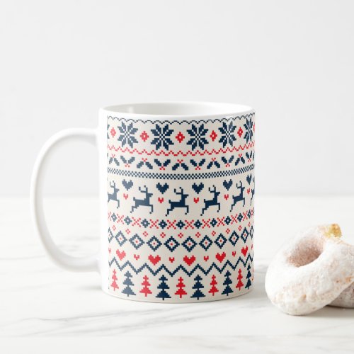 Christmas sweater weather coffee mug