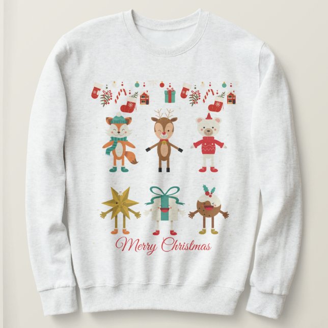 Christmas Sweatshirt (Design Front)