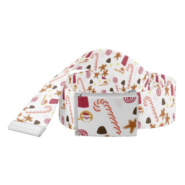 Christmas Sweeties Candies, Peppermints Candy Cane Belt (Snake)