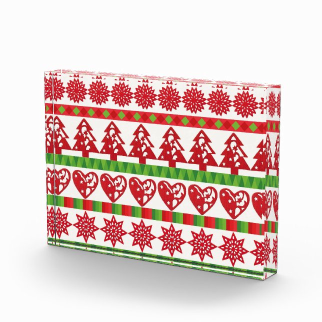 Christmas symbols photo block (Right)