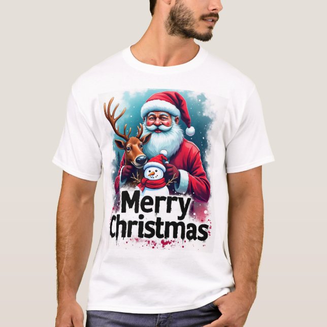 Christmas T-shirt design  (Front)
