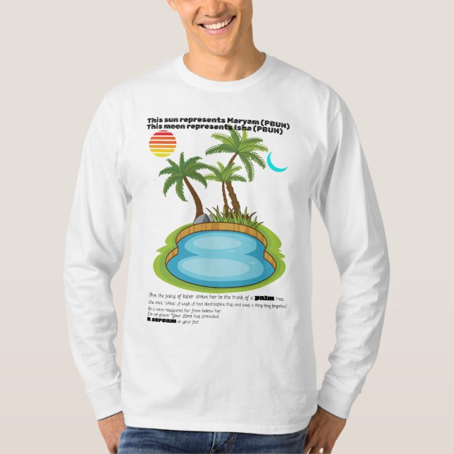 "Christmas T-Shirt Design: Birthplace of Jesus. (Front)