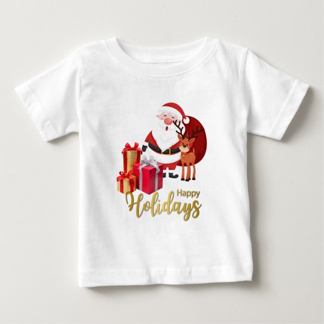 Christmas T-shirt for Toddlers  (Front)