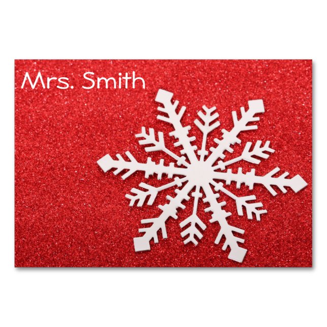 Christmas Table Card (Front)