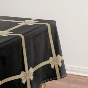 Christmas Tablecloth, Bow Tablecloth