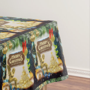 Christmas Tablecloth, Christmas Angel Tablecloth