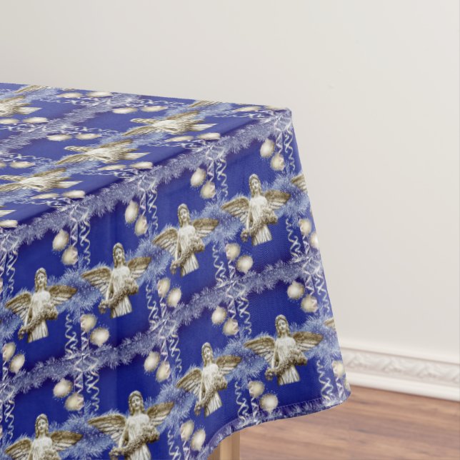 Christmas Tablecloth, Christmas Angel Tablecloth (In Situ)