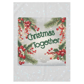 Christmas Tablecloth - editable