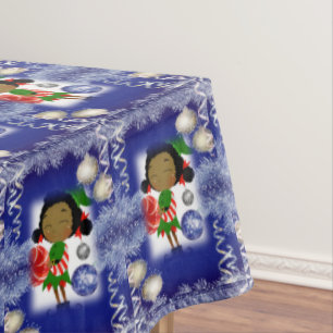 Christmas Tablecloth, Elf Tablecloth