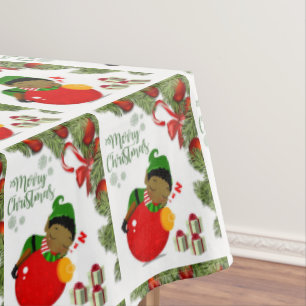 Christmas Tablecloth, Elf Tablecloth