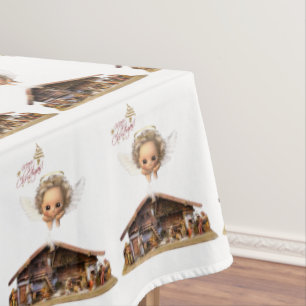 Christmas Tablecloth, Jesus Christ Tablecloth