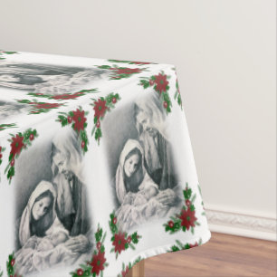 Christmas Tablecloth, Jesus Christ Tablecloth