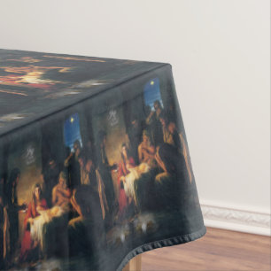 Christmas Tablecloth, Jesus Christ Tablecloth