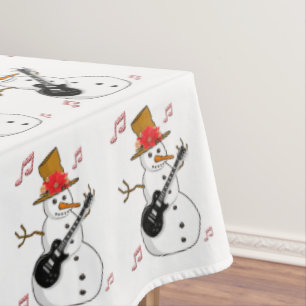 Christmas Tablecloth, Merry Christmas, Peppermint Tablecloth