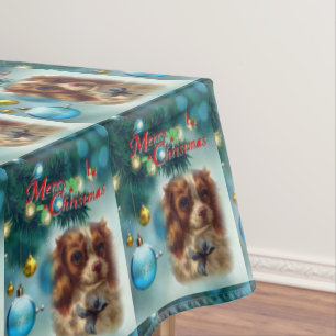 Christmas Tablecloth, Merry Christmas Tablecloth