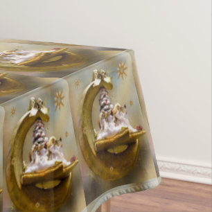 Christmas Tablecloth, Merry Christmas Tablecloth