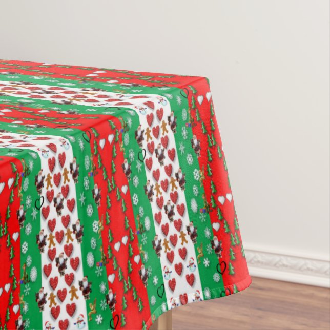 Christmas Tablecloth, Santa Tablecloth (In Situ)