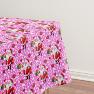 Christmas Tablecloth, Santa Tablecloth