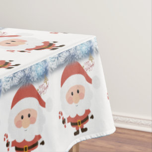 Christmas Tablecloth, Santa Tablecloth