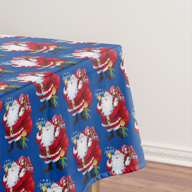 Christmas Tablecloth, Santa Tablecloth (In Situ)
