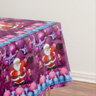 Christmas Tablecloth, Santa Tablecloth