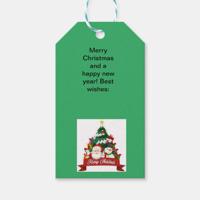Christmas tag (Front)