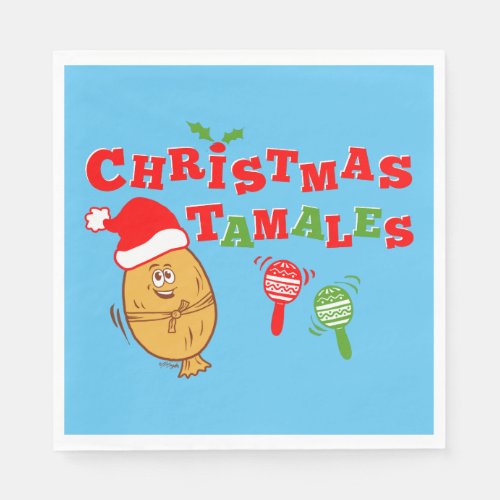 Christmas Tamales Paper Napkins