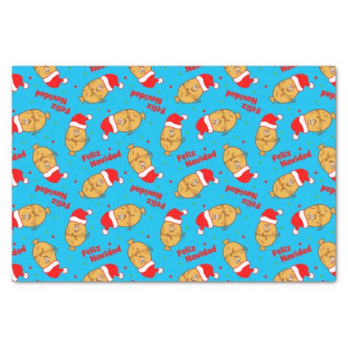 Christmas Tamales Pattern Tissue Paper