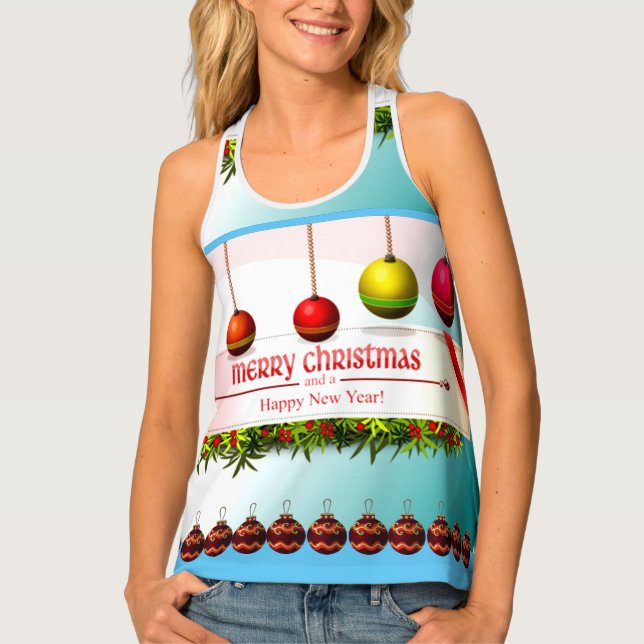 Christmas Tank Top (Front)