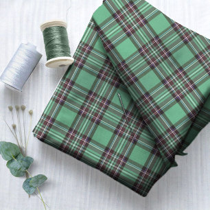 Christmas Tartan Green/Red ID768 Fabric
