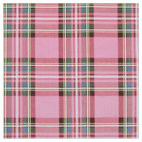 Christmas Tartan PinkGreen ID768 Fabric