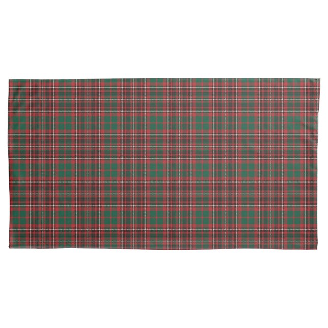 Christmas Tartan Plaid Scottish Pattern Pillow Case (Front)