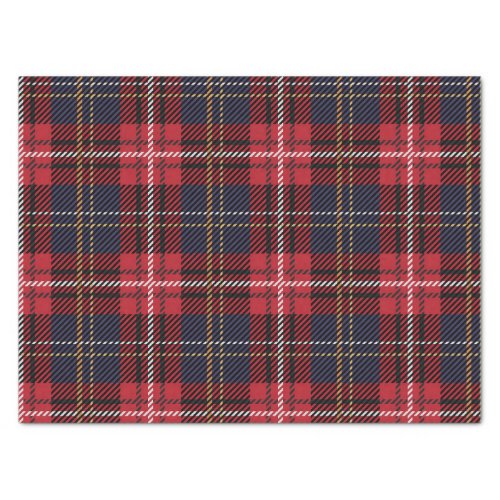 Christmas Tartan Plaid Tissue Paper