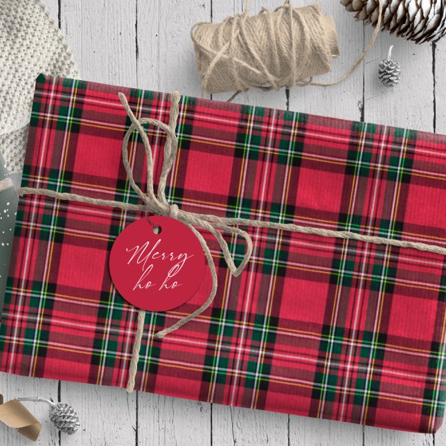 Christmas Tartan Red/Green ID768 Wrapping Paper (Creator Uploaded)