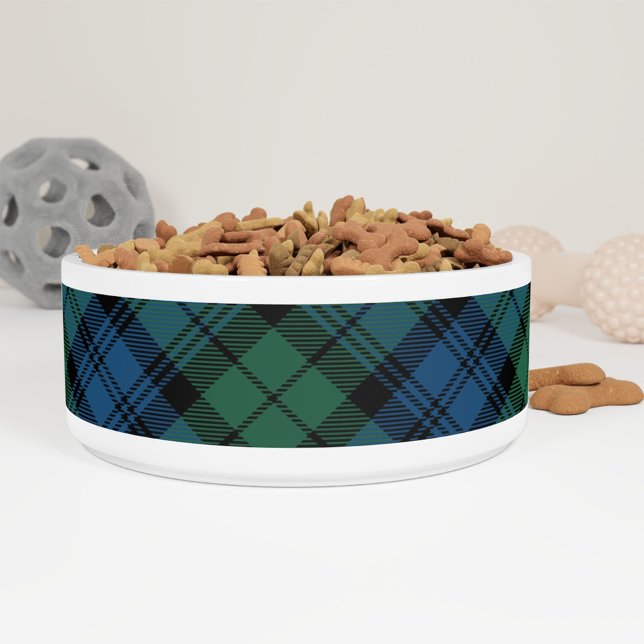 Christmas Tartan Sweet Home Clan Campbell Plaid Bowl (Creator Uploaded)