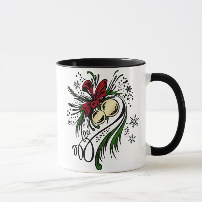 Christmas Tattoo Mug (Right)