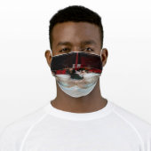 Christmas Tea Adult Cloth Face Mask (Worn)