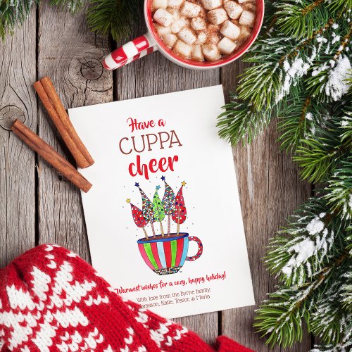 Christmas Tea Cuppa Cheer Holiday